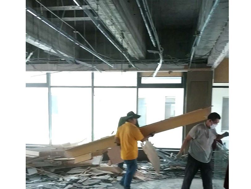 蘇州滄浪區樓梯拆除收費標準創造輝煌鑄造輝煌